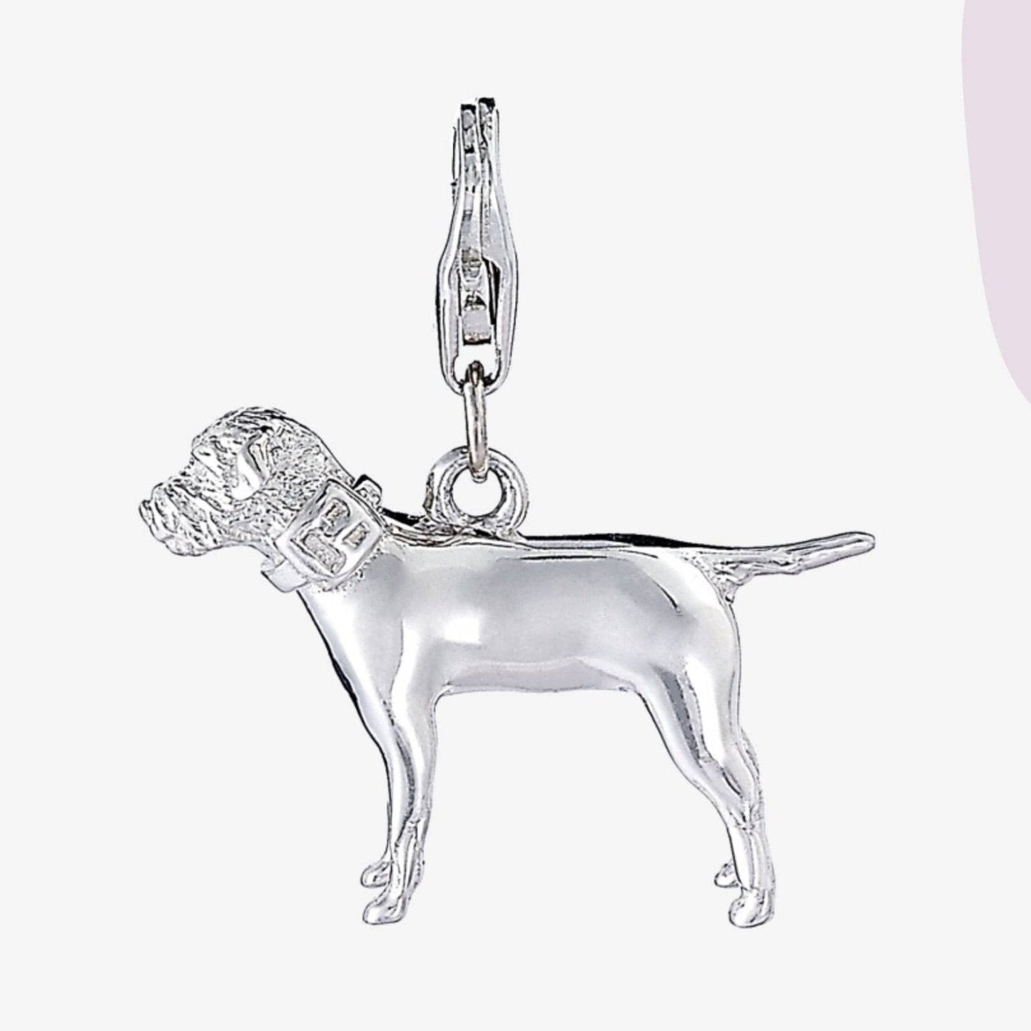 Border Terrier Silver Charm - MYLEE London