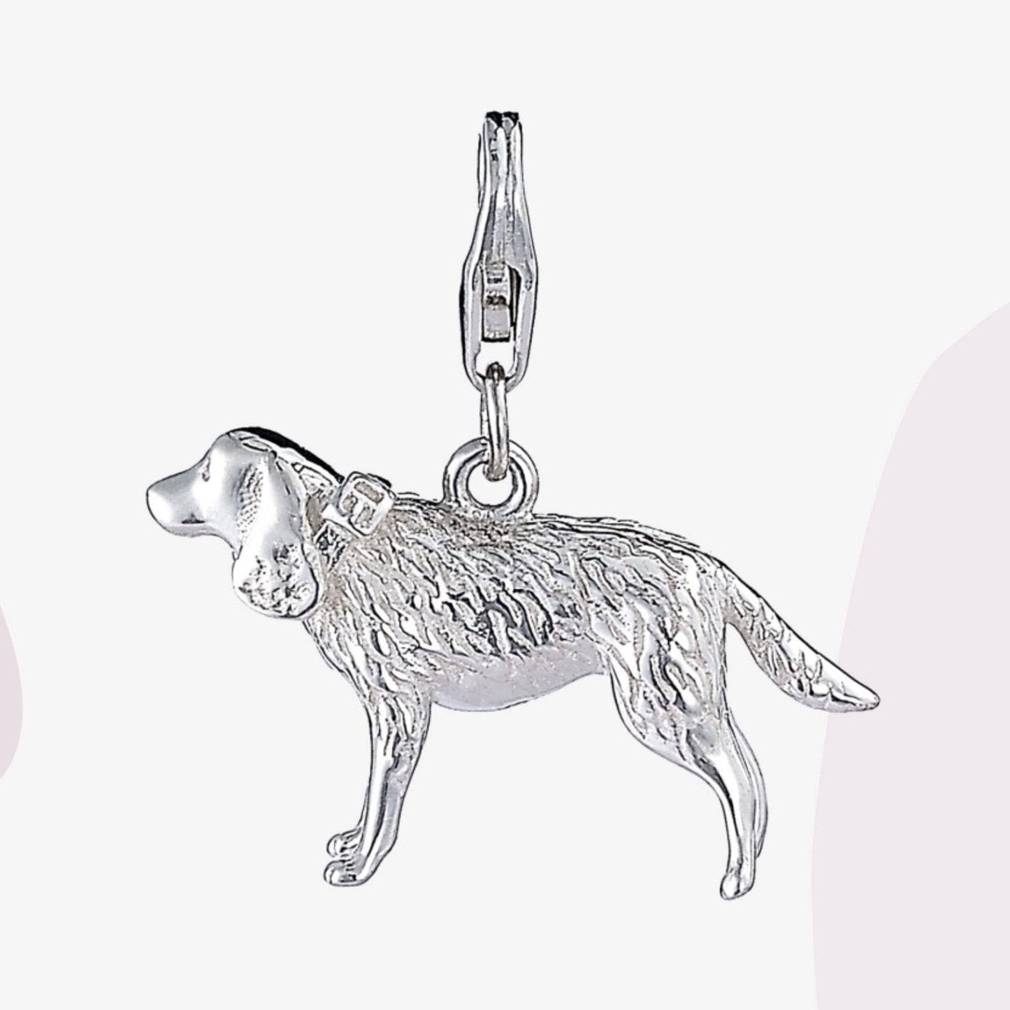 Cocker Spaniel Silver Charm - MYLEE London