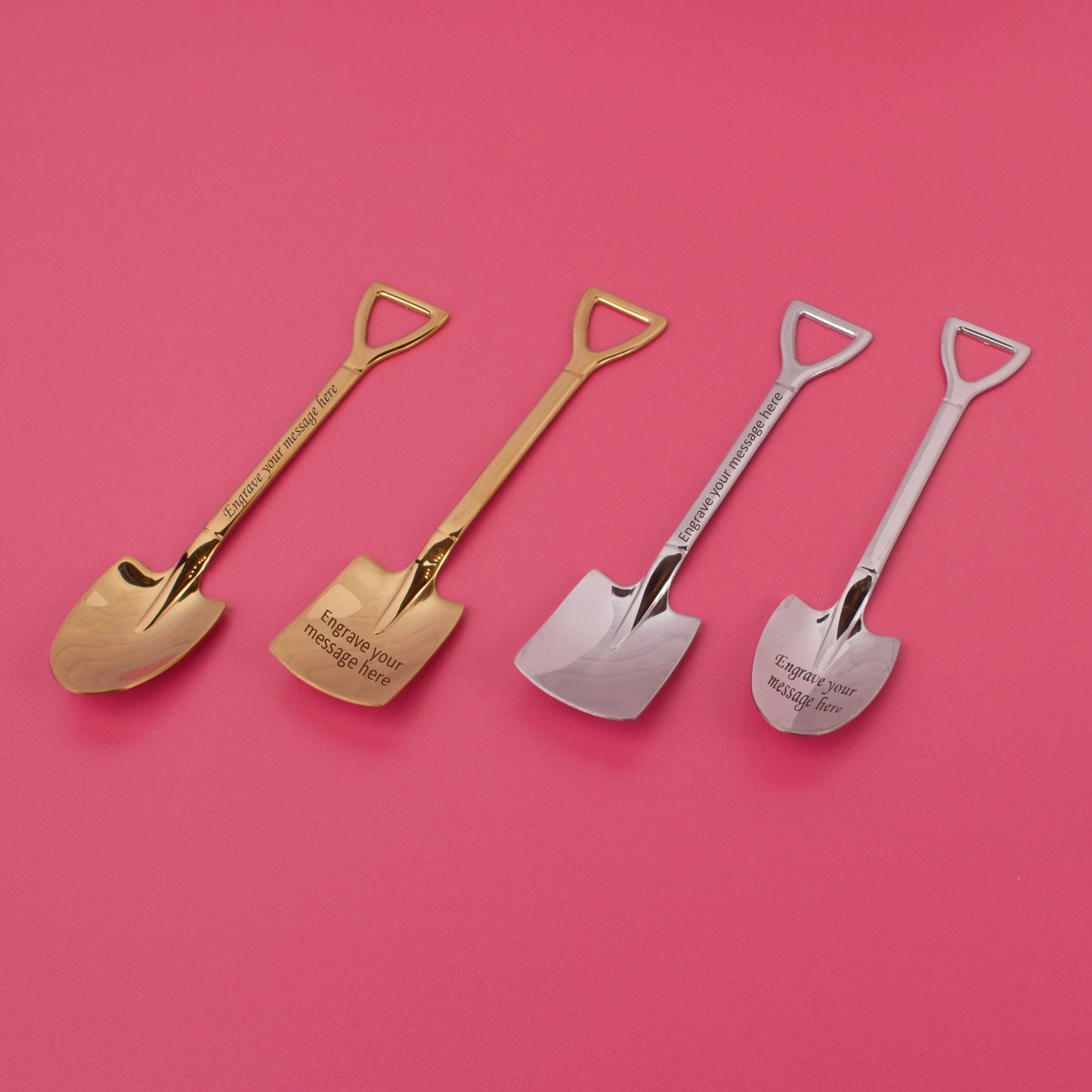Personalised Stainless Steel Shovel Spoon - MYLEE London