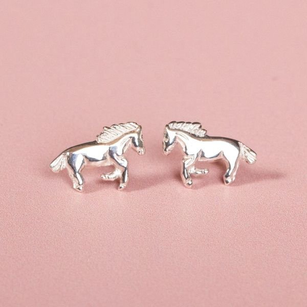 Horse Stud Earrings - MYLEE London