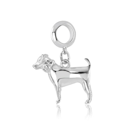 Jack Russell Silver Charm - MYLEE London