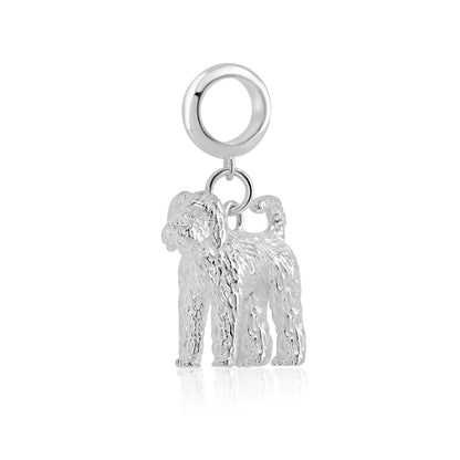 Labradoodle Silver Charm - MYLEE London