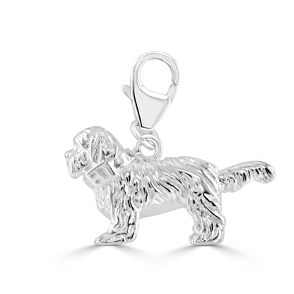 Shih Tzu Silver Charm - MYLEE London