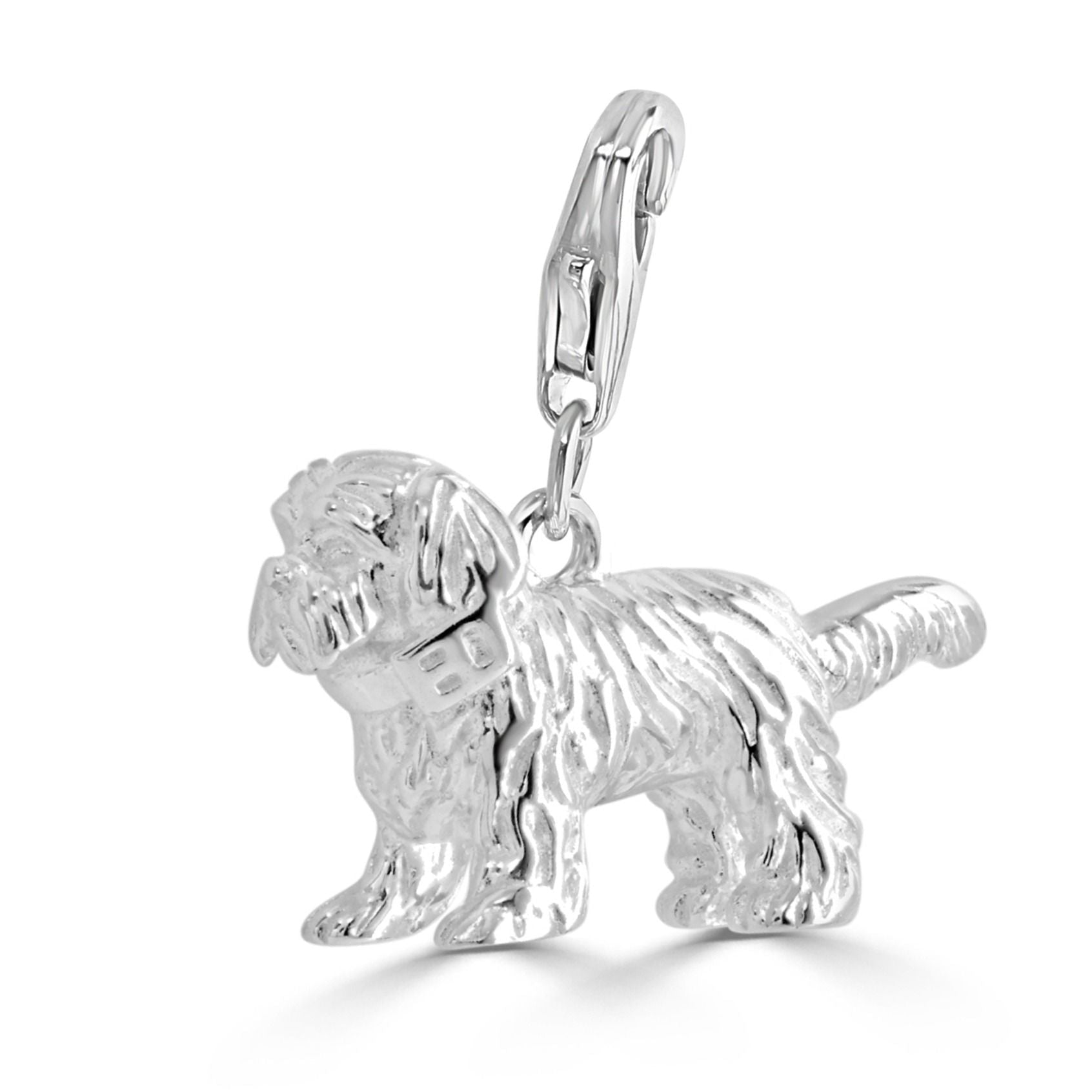 Shih Tzu Silver Charm - MYLEE London