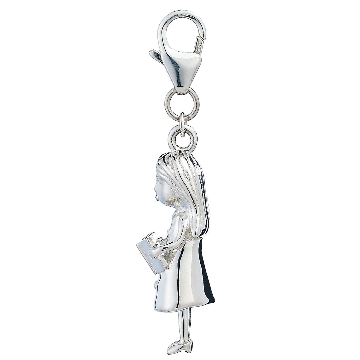 Sterling Silver Reading Charm - MYLEE London
