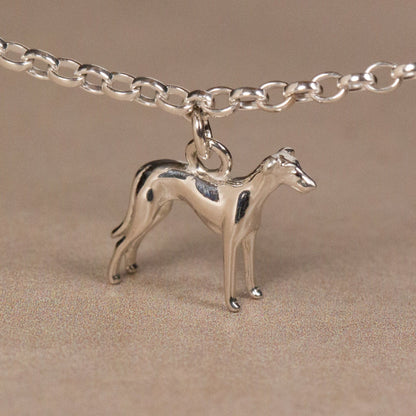 Whippet Dainty Chain Bracelet - Personalised - Sterling Silver - MYLEE London